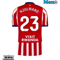 Atletico Madrid Morten Hjulmand #23 Replica Home Shirt 2026-27 Short Sleeve